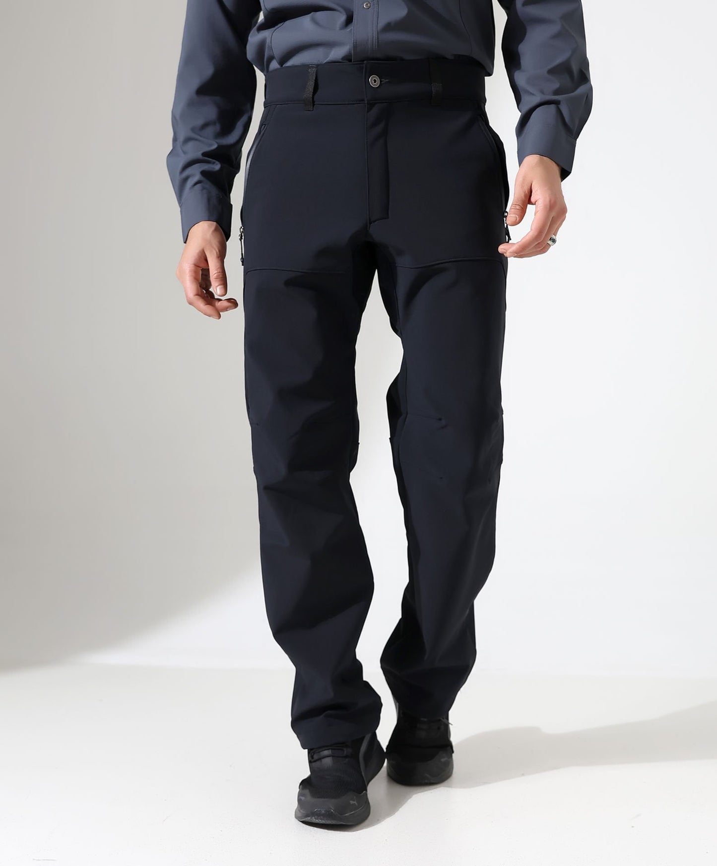 Erkek Outdoor Kışlık Softshell Pantolon Lacivert